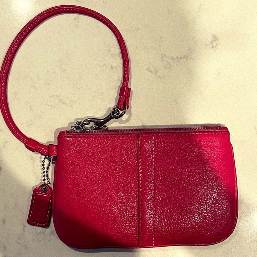 Coach Pink Wristlet